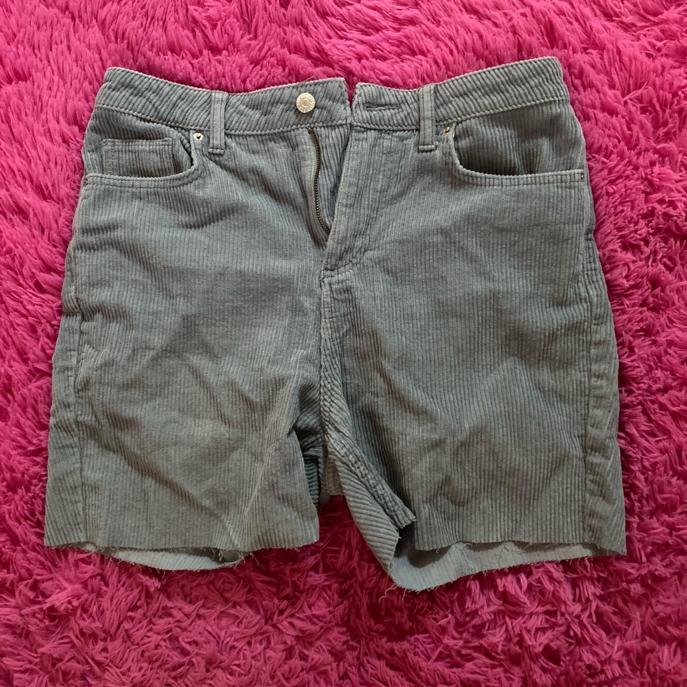 Blue shorts